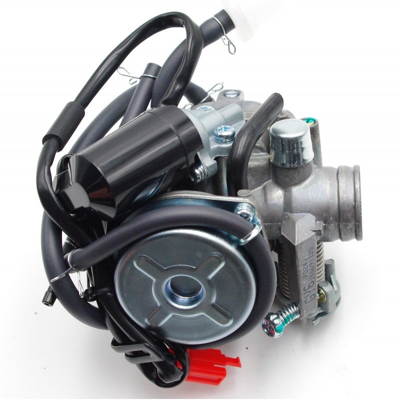 carburateur scooter chinois 125cc 4T pdj24j Peugeot sum-up Yiying