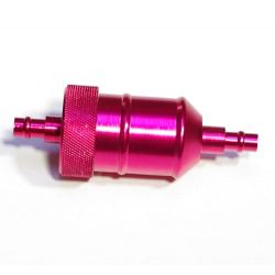 Filtre a essence racing alu anodise rouge